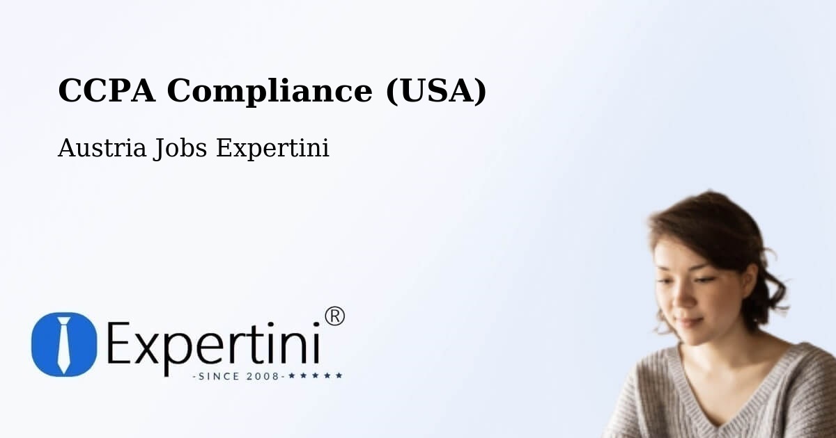 CCPA Privacy Rights & Compliance Notice – Soboth - Austria Jobs Expertini