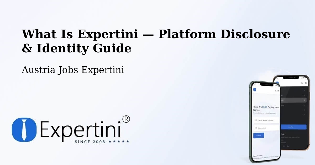 What Is Expertini — Platform Disclosure & Identity Guide – Soboth